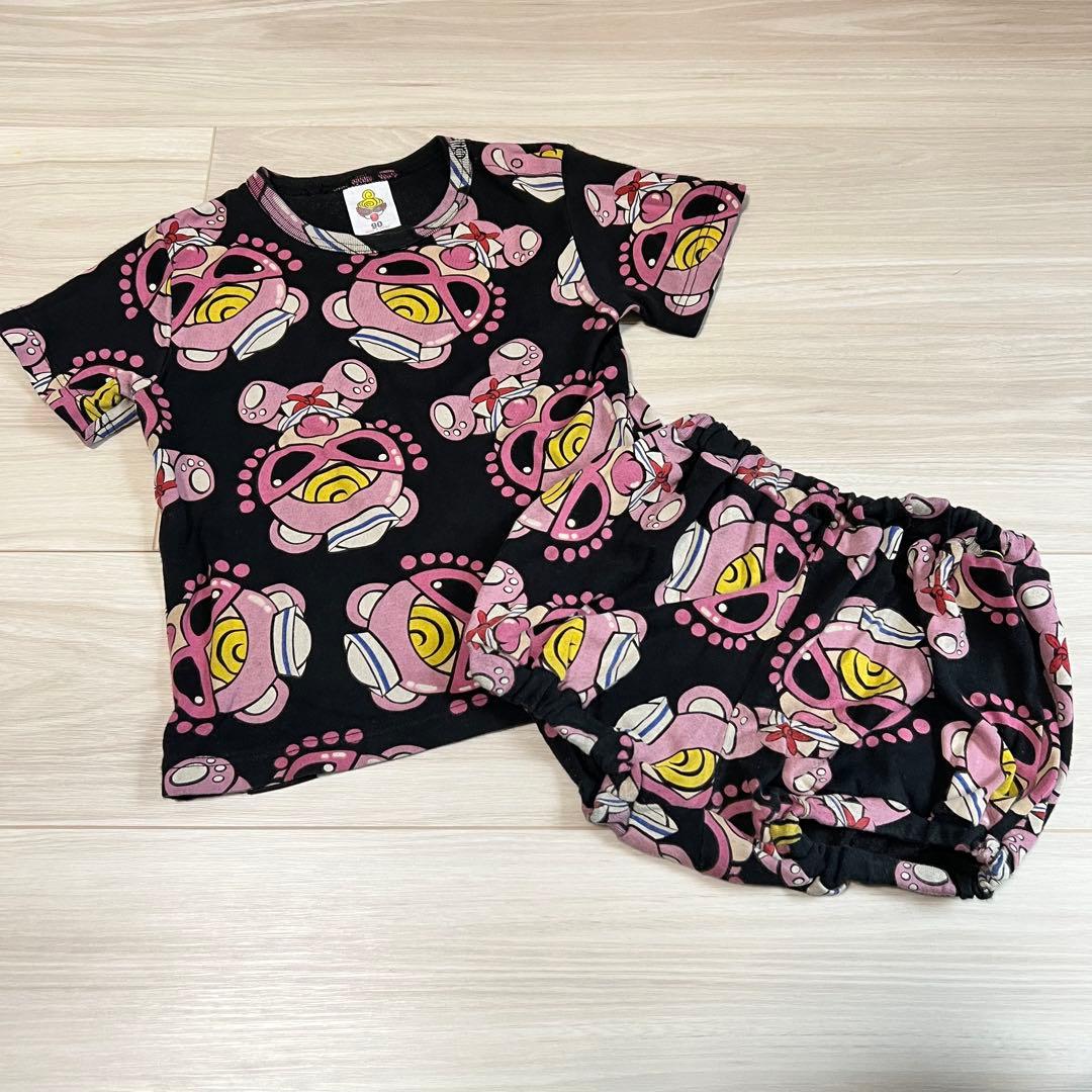 ヒステリックミニ ヒスミニ テディ Tシャツ 短パン セットアップ 90