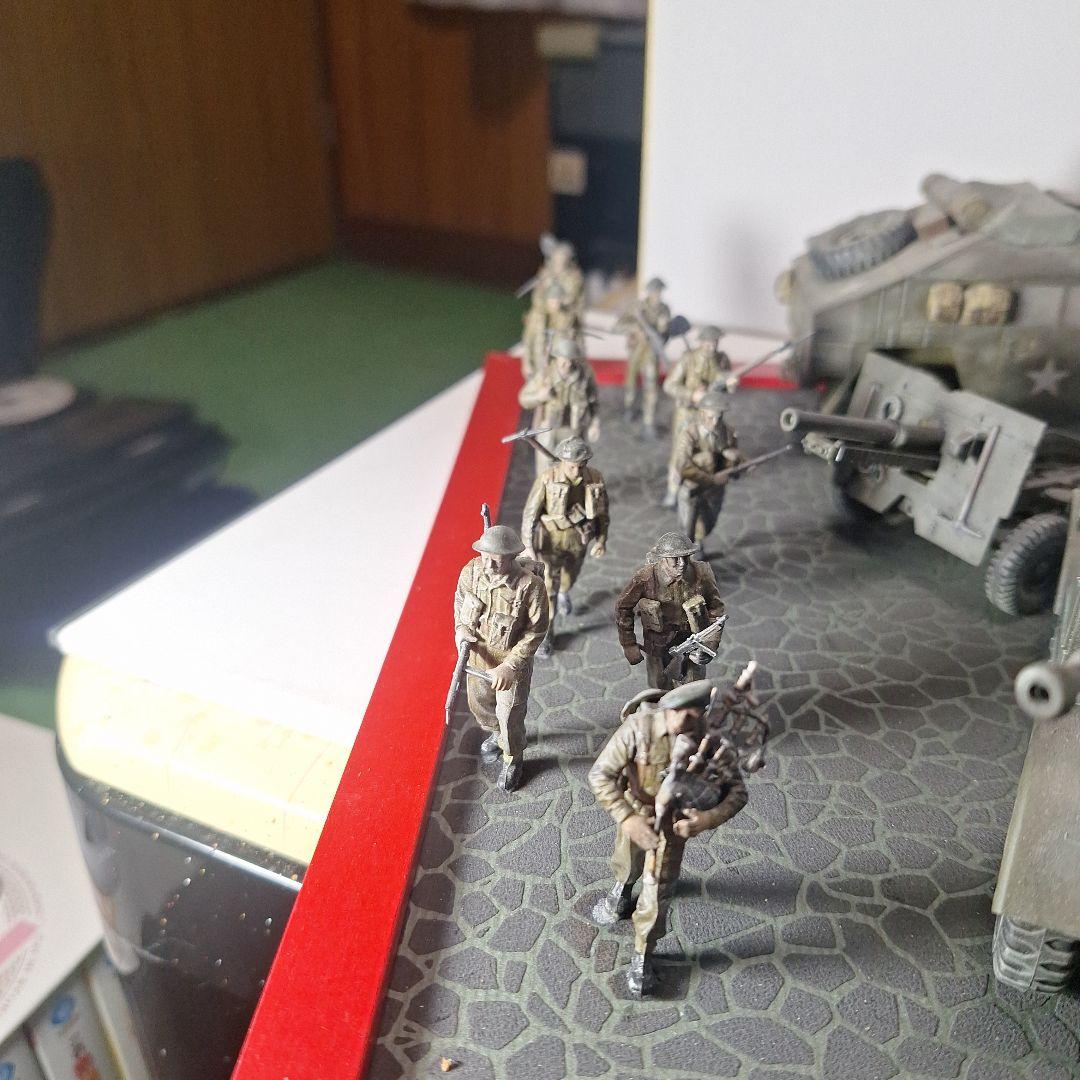 1/35イギリス軍　ジオラマ
