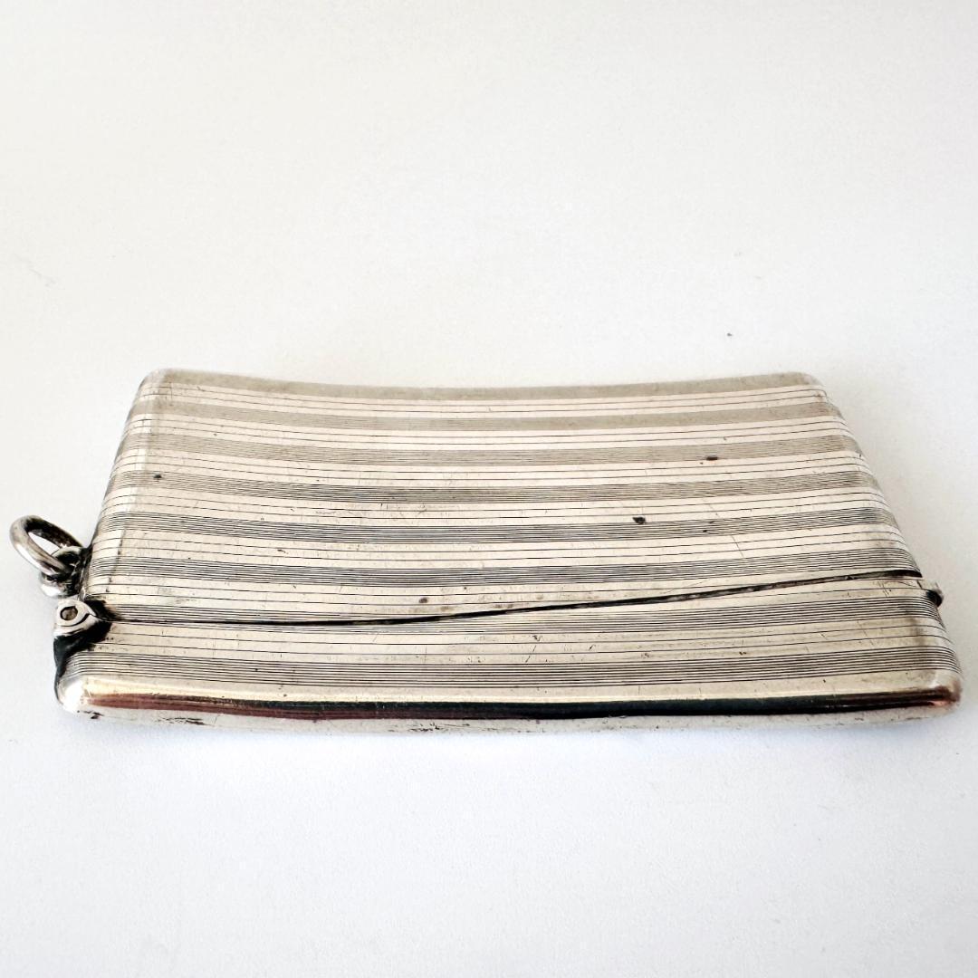 ★英国★純銀製/カードケース/イギリス/925/バーミンガム/ライオン