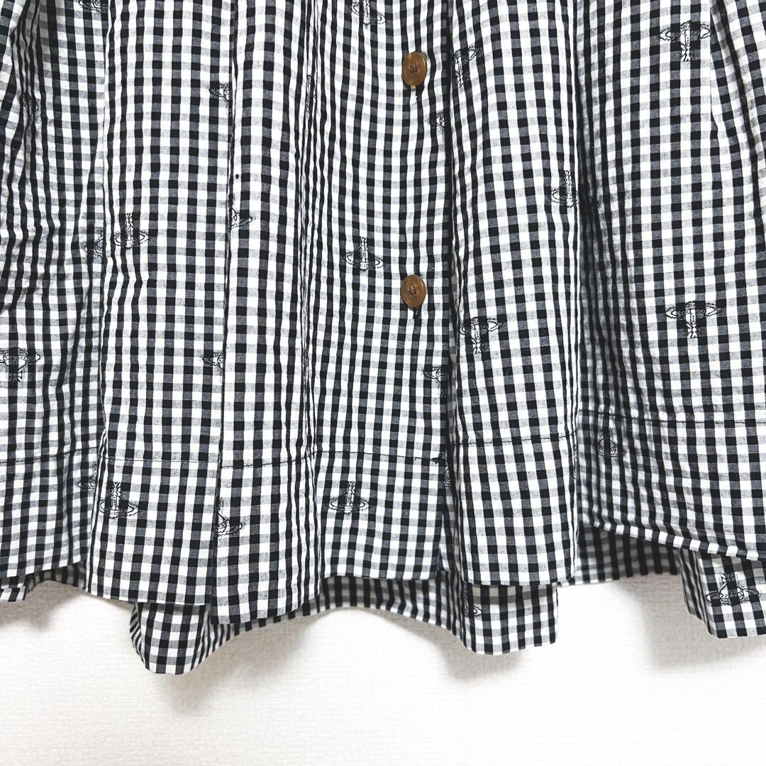 ヴィヴィアンウエストウッド スカート オーブ柄 リボン