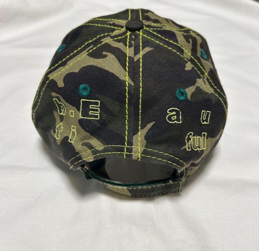b.eautiful 迷彩キャップ