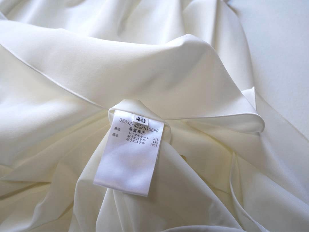 フォクシーニューヨーク　フレアースカート　サイズ40 ホワイト