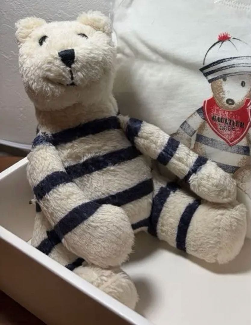 ジュニアゴルチエテディベアぬいぐるみ★ジャンポールゴルチエ★ネックレス