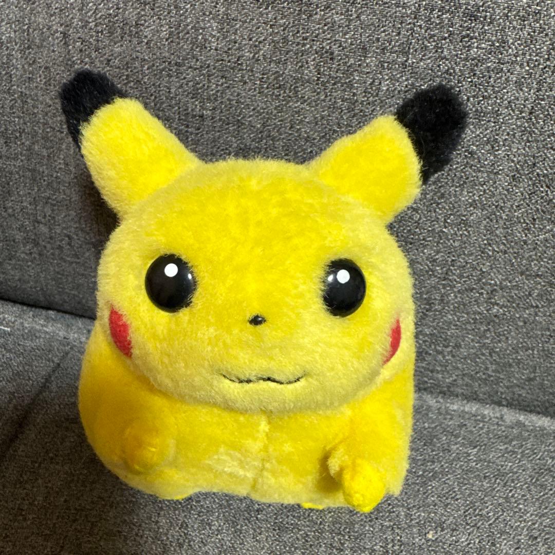 希少♡レトロ ピカチュウ 音が鳴るぬいぐるみ 赤タグ 笛 ポケモン 初期