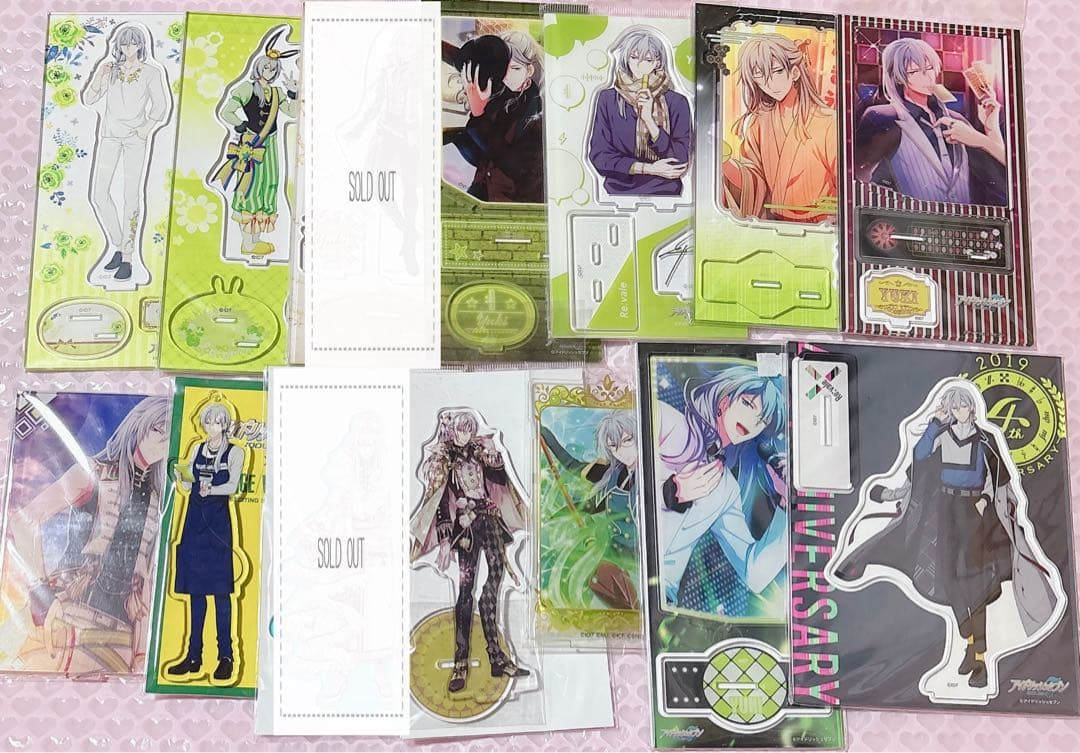 未開封 薫る花は凛と咲く TSUTAYA 有償特典 アクスタ コンプセット