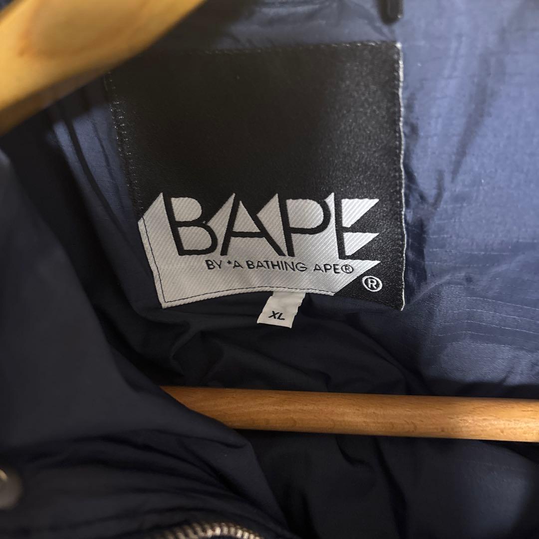 トヨちゃん A BATHING APE デニムダウン XL