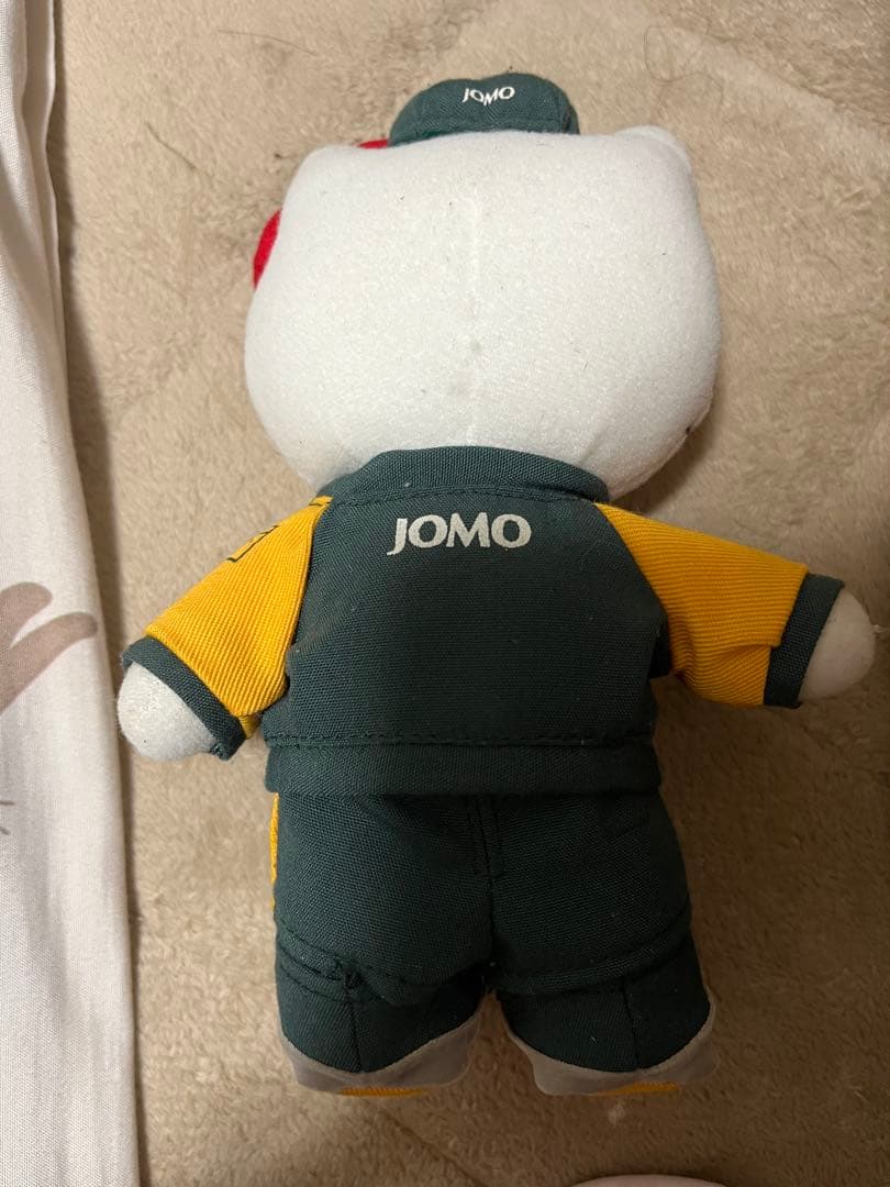 限定！ハローキティ JOMO 作業服 ぬいぐるみ