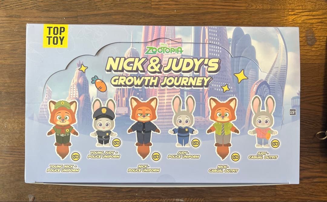 【新品】ズートピア　ディズニー　ぬいぐるみ　6個セット　ニック　ジュディ
