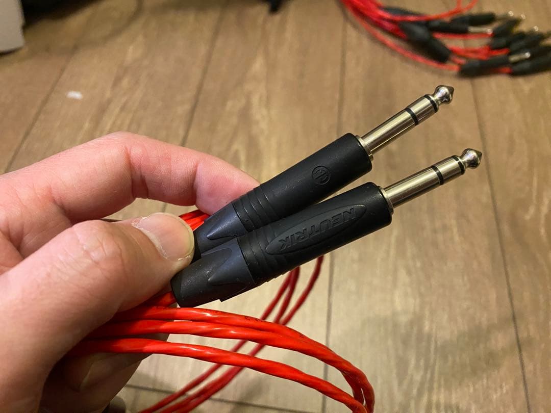 BELDEN 88760 1.3m 2本 NEUTRIK TRS PHONE