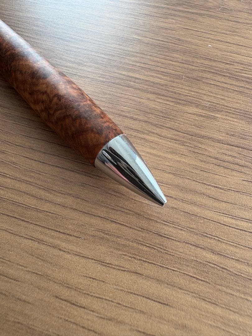 工房楔シャーペン　花梨こぶ　0.5mm