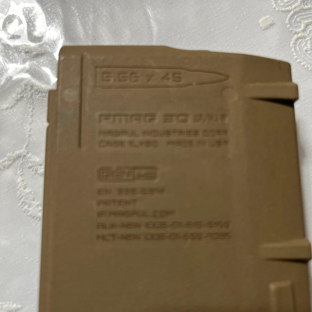 米軍MAGPUL P-MAG 30 FDE マガジン カート2本付き