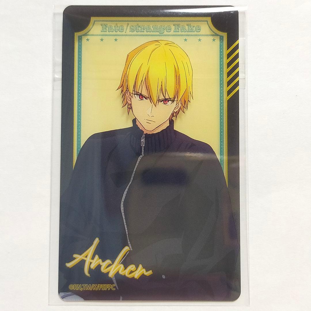 Fate strange Fake cafe アーチャー アクスタ 缶バッジ - メルカリ