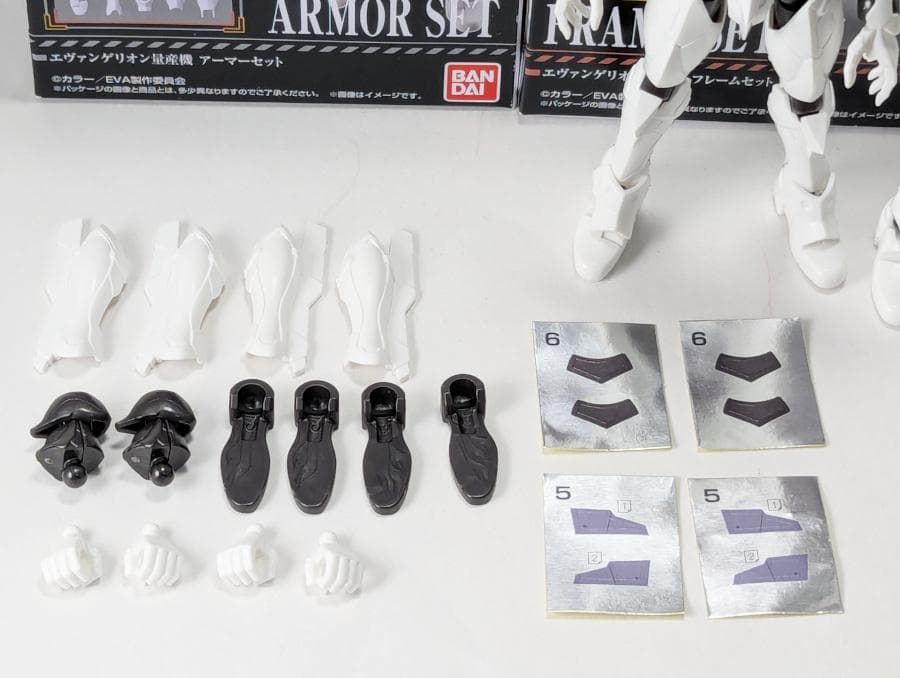 EVA-FRAME エヴァフレーム エヴァンゲリオン 量産機 3体セット