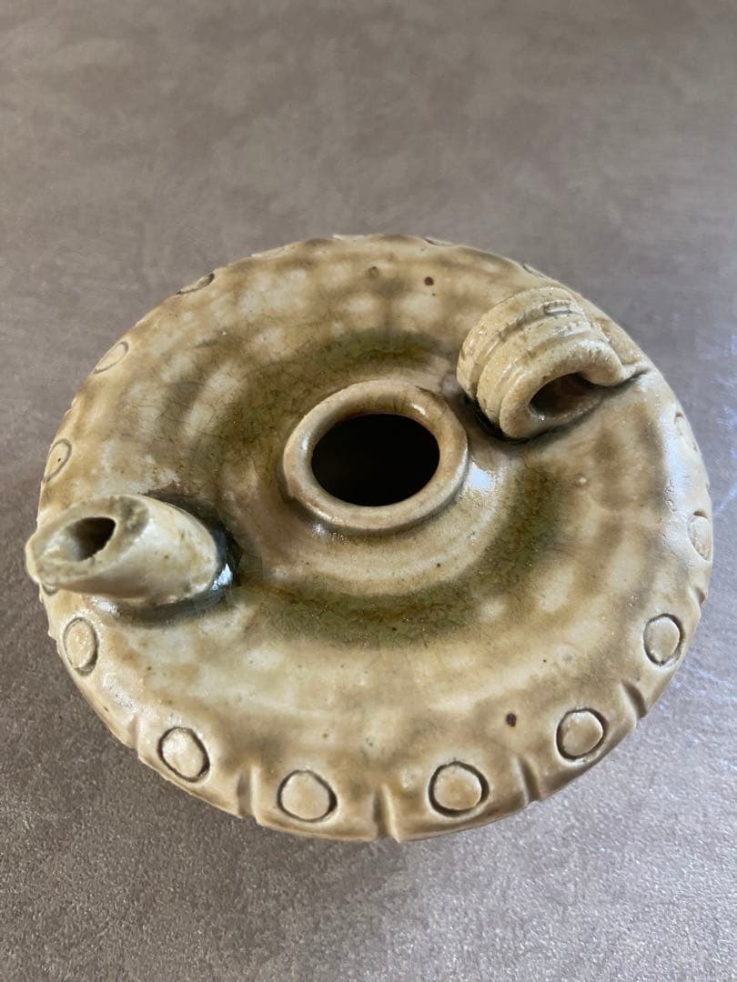 古瀬戸水滴 加藤宇助 作 共箱 古瀬戸