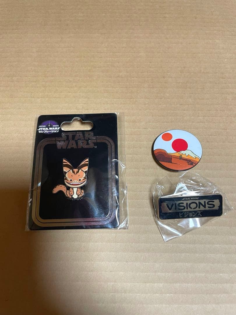 スターウォーズ セレブレーション ロズキャット ピンバッジ　セット② スターウォーズ セレブレーションJAPAN ロズキャット ピンバッジ