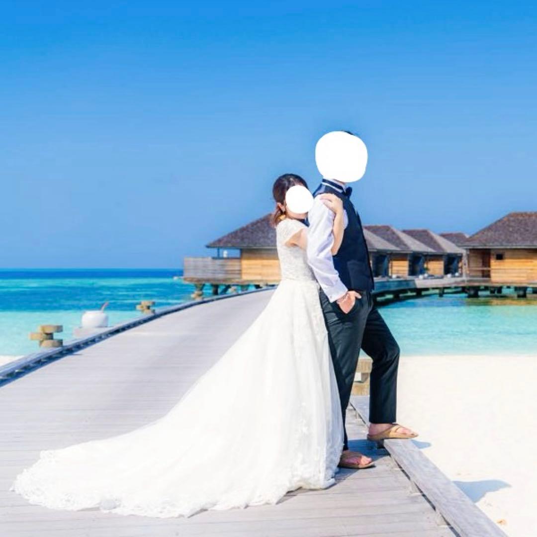 ウエディングドレス 前撮り レース