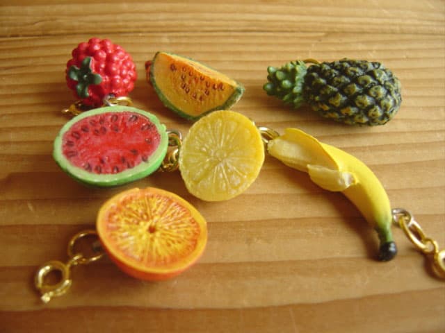 ♯Eui15KJガーリースウィーツチャームトロピカル全12種