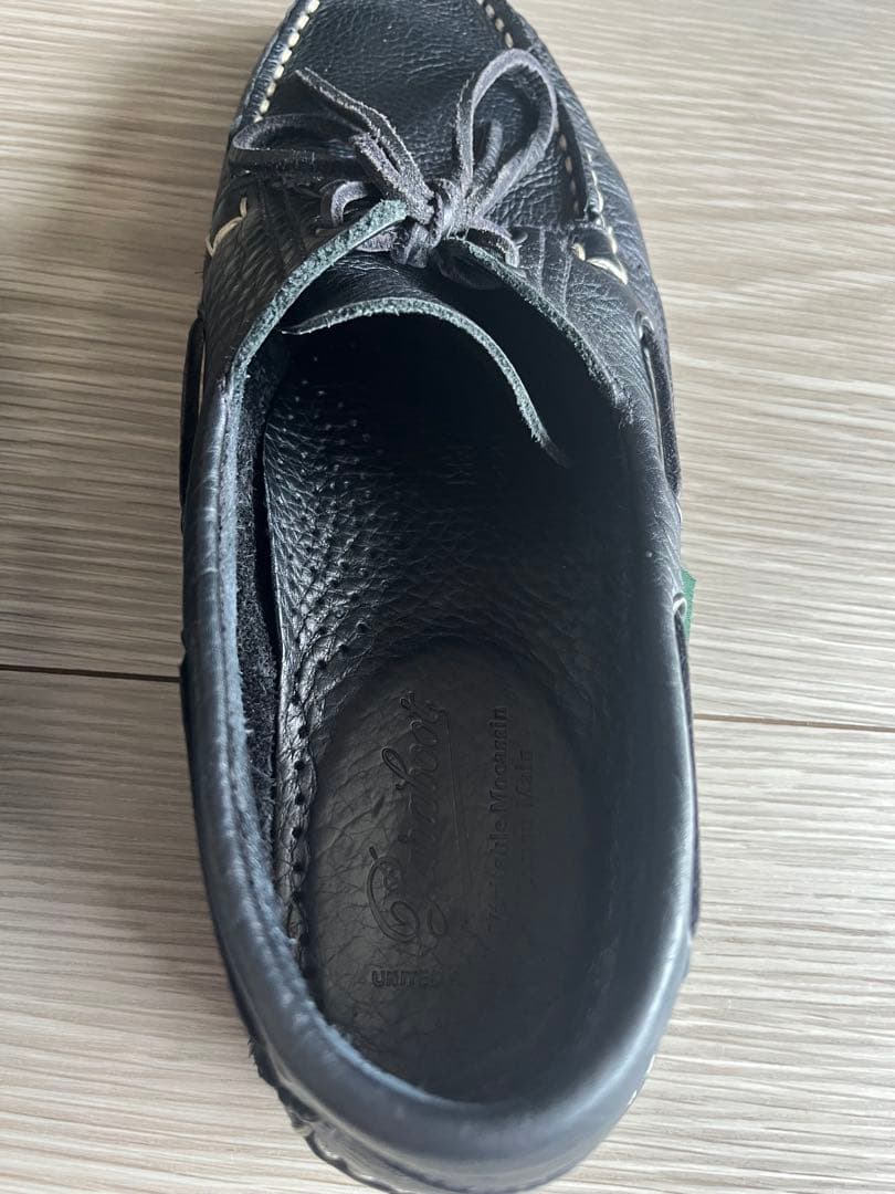 mmm　UNITED ARROWS別注 シボ革 パラブーツデッキシューズ