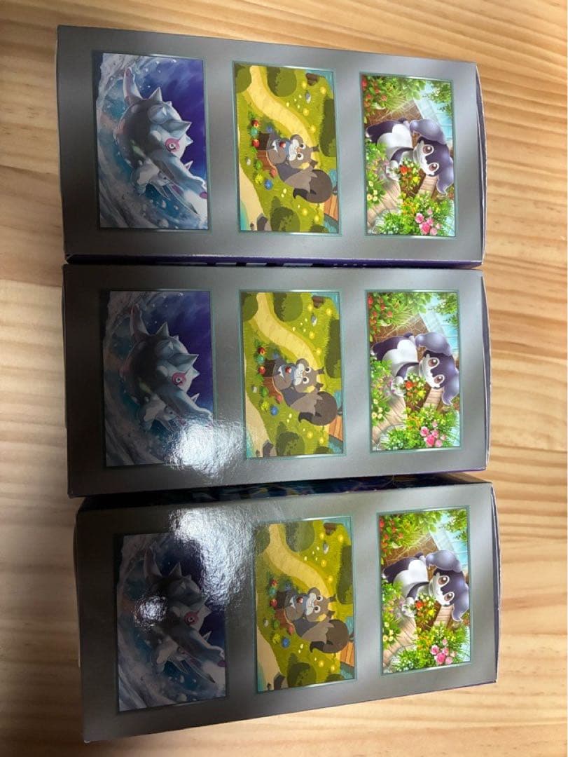 ポケモンカード バイオレットex 韓国語 ハングル文字 新品 3BOX ボックス