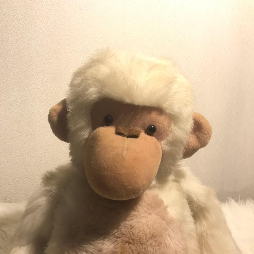 80's mon seuil モン スイユ おさる の サム ・大型 ぬいぐるみ