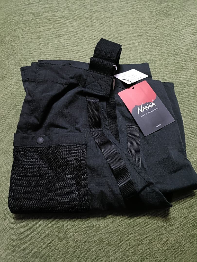 NANGA ブラック エプロン