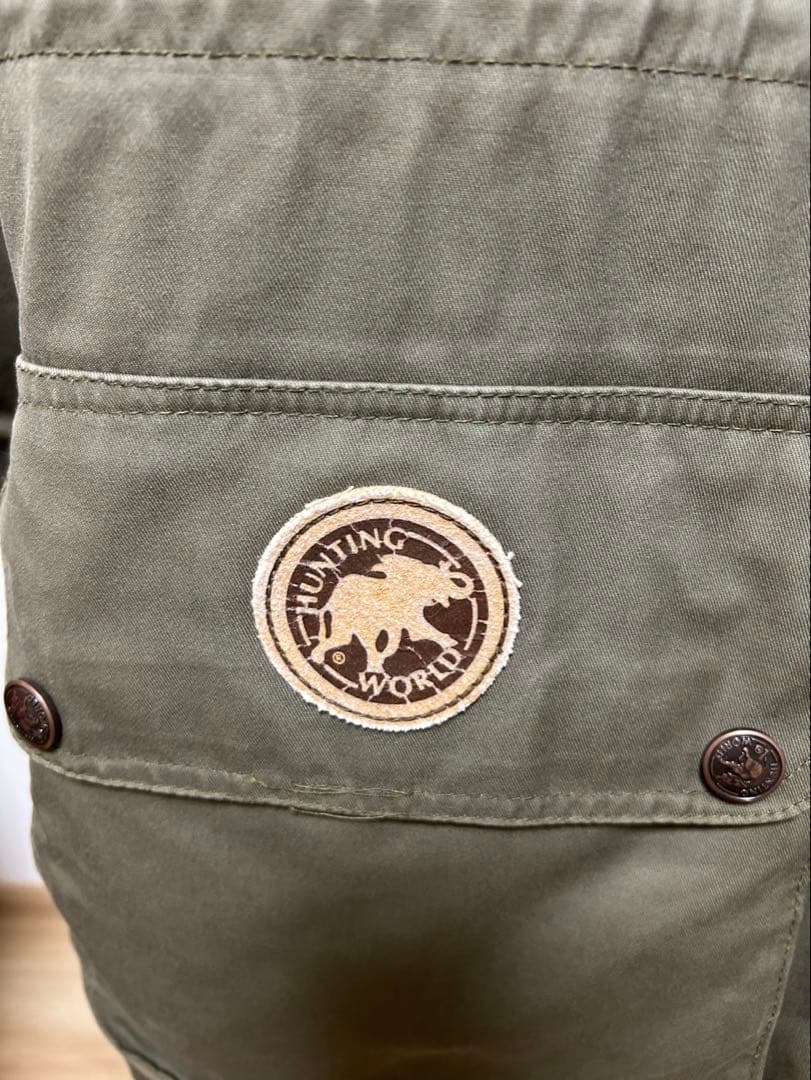 HUNTING WORLD 90s バチュー ジャケット オリーブ 旧タグ