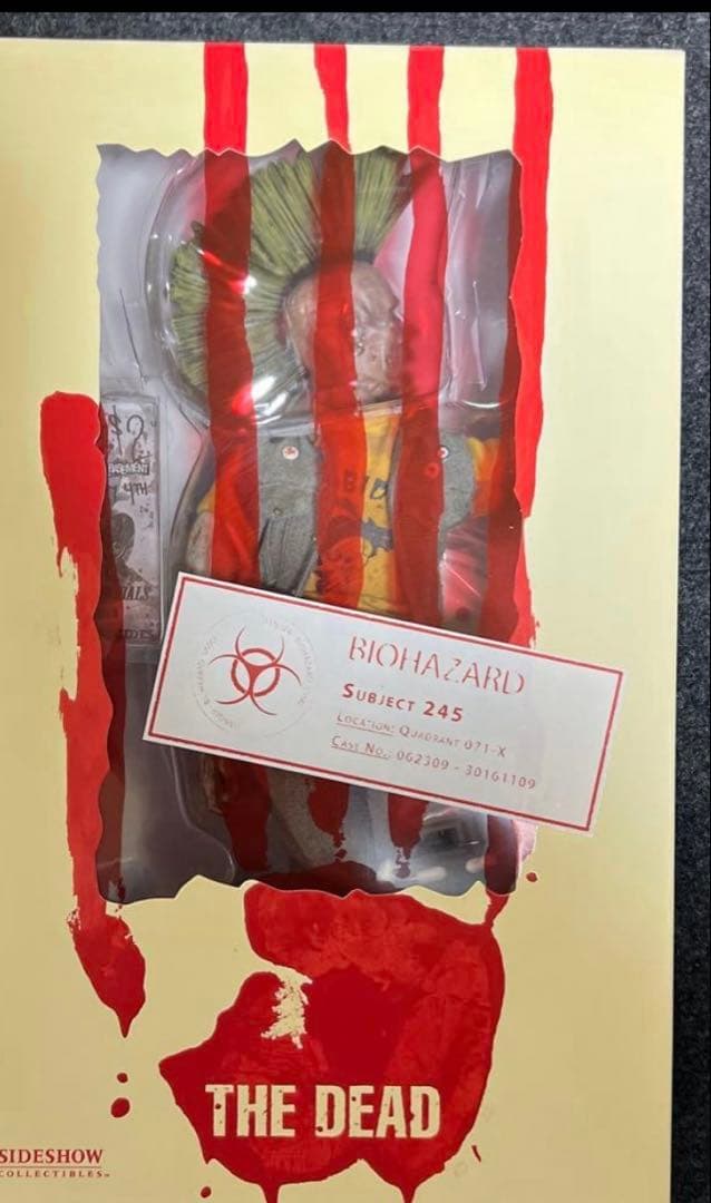 バイオハザード　サイドショウ　フィギュア Punk パンク ゾンビ