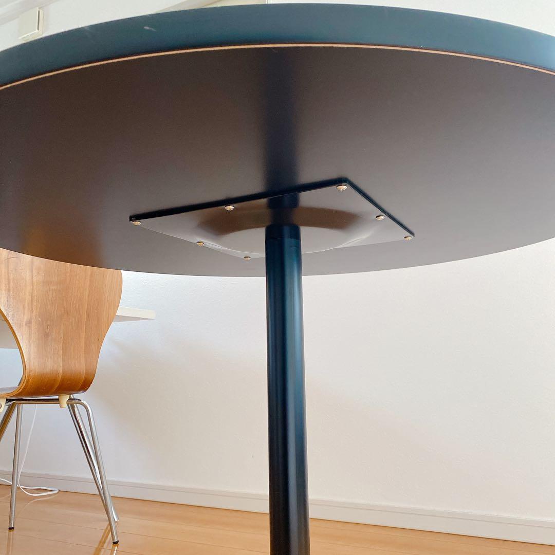 【送料込】ラウンドテーブル ミッドセンチュリー アイアン ダイニング