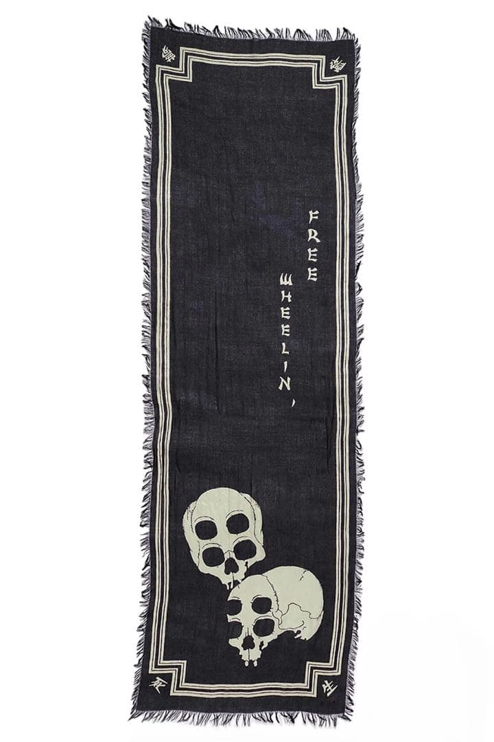 kapital レーヨン　WABI SABI Rainskull Stole