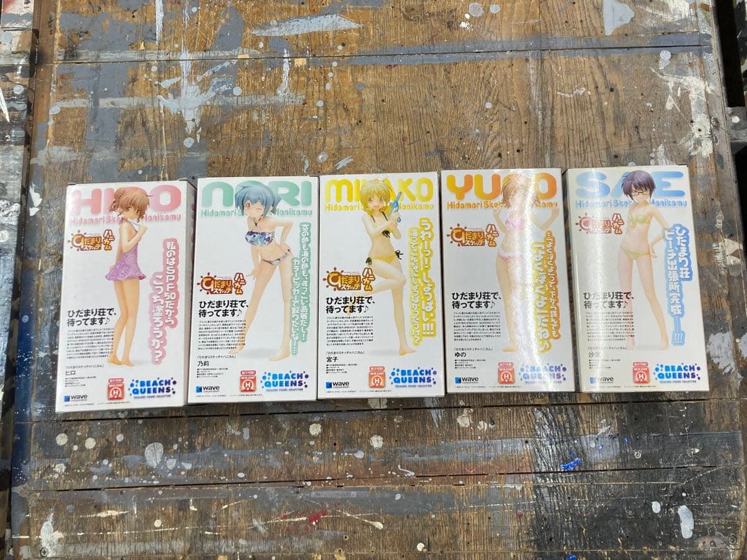 BEACH QUEENS ひだまりスケッチ ゆの 宮子 ヒロ 沙英 乃莉 開封品