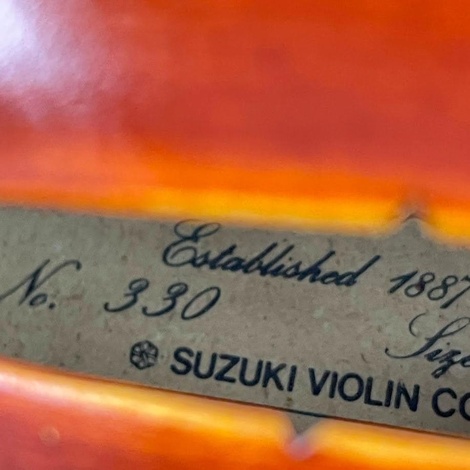 みるく●鈴木バイオリン● No.330 4/4 高級ライン1978年製