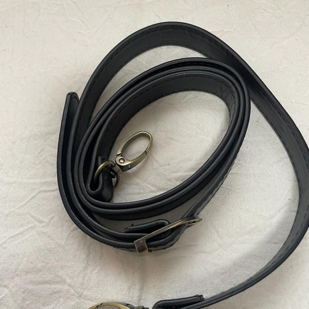 ショルダーストラップ【 ブラック / AG 】黒　バッグ 紐 スマホ ホルダー