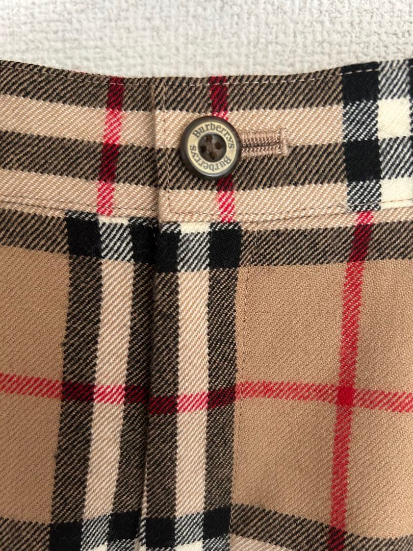 バーバリー　チェック キュロットパンツ M