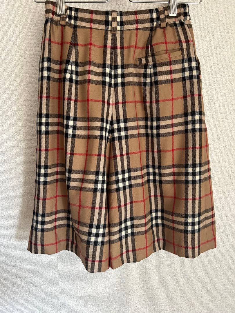 バーバリー　チェック キュロットパンツ M