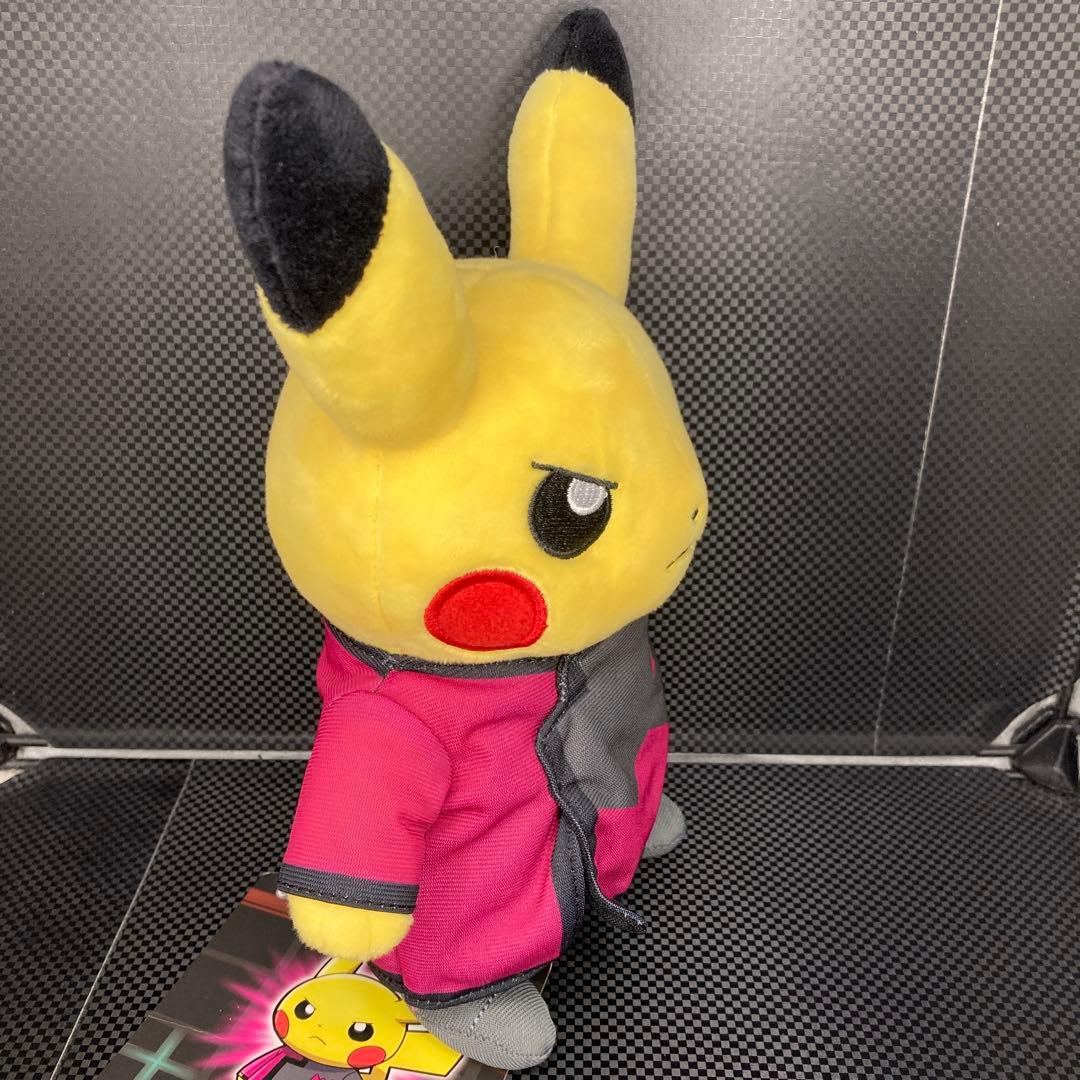 ポケモン　ボスごっこピカチュウ　ぬいぐるみ　マグマ団　マツブサ
