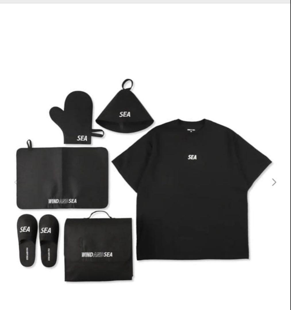 WIND AND SEA ブラック　サウナセット　年末年始セール 7/26発売｜WIND AND SEA Original 