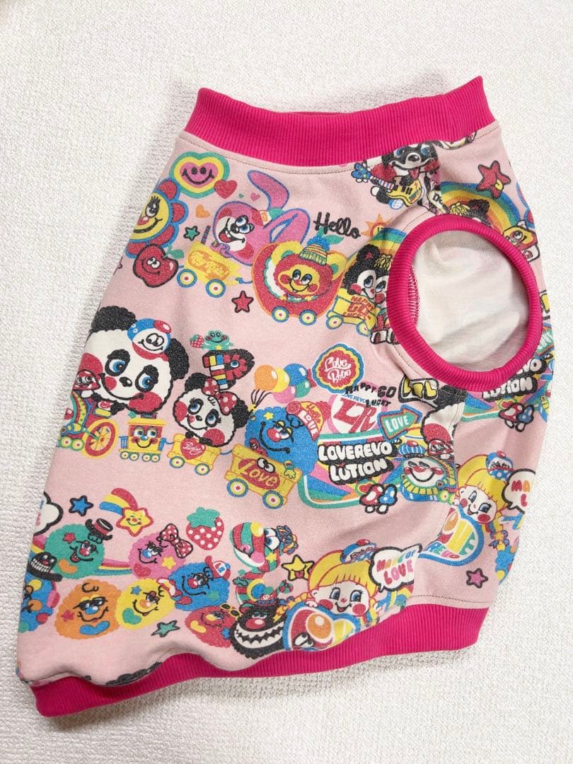 ○犬服○ハンドメイド 胴59 NO.560 フレブル パグ フレンチブルドッグM