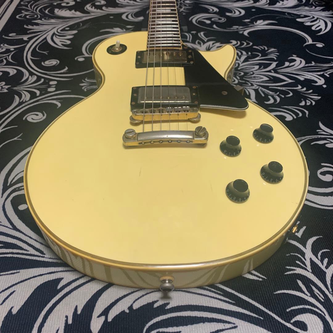 ジ*ー様 Epiphone レスポール　7桁シリアル日本製　クリーム色