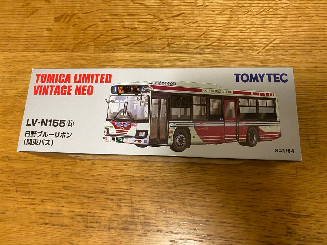 【新品】TLV トミカリミテッドヴィンテージNEO 関東バス LV-N155b