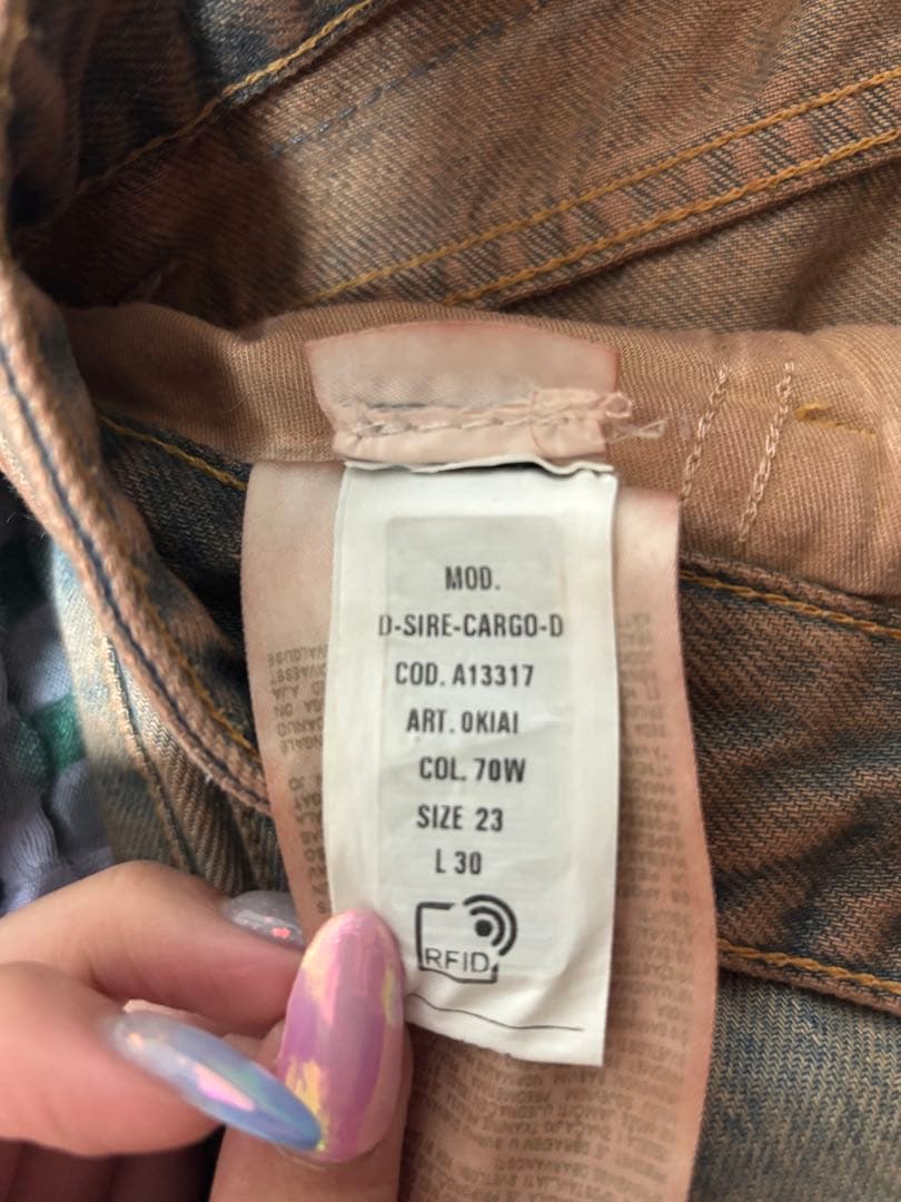 diesel カーゴデニム