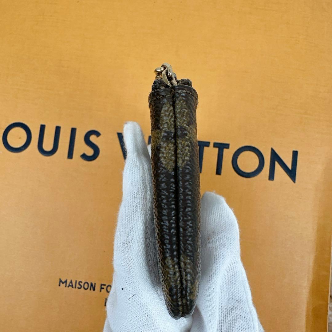 箱保存袋付　ルイヴィトン　モノグラム　ポシェットクレ　キーケース