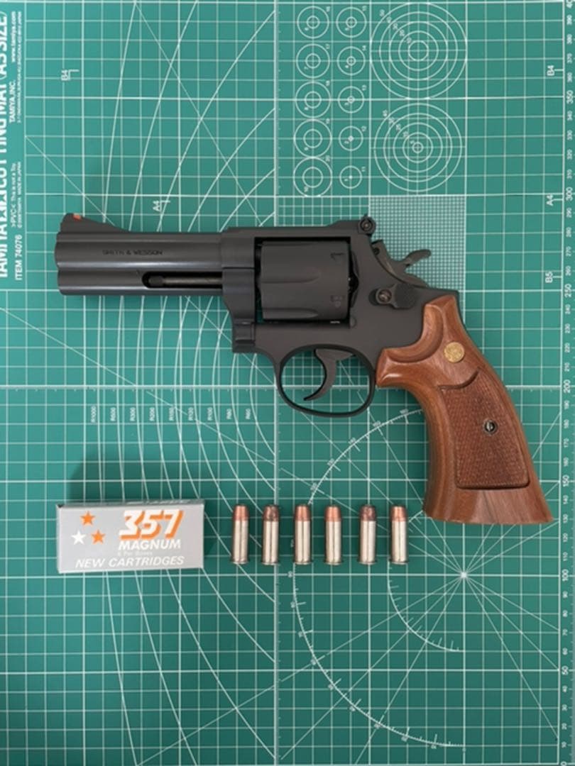 コクサイ M586 4インチ HW モデルガンコクサイ モデルガン No.94 S&W