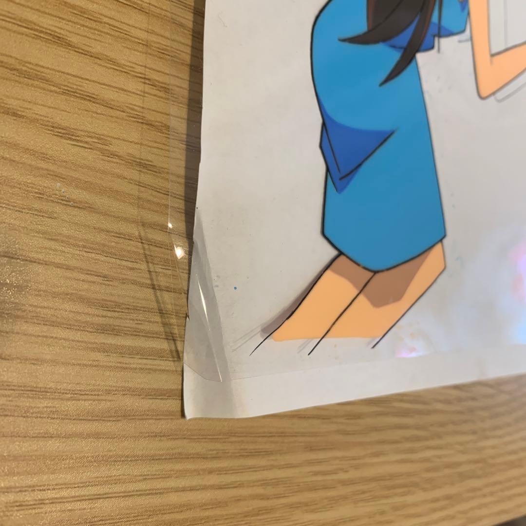 名探偵コナン セル画 毛利蘭　【貴重・ED合成指示】