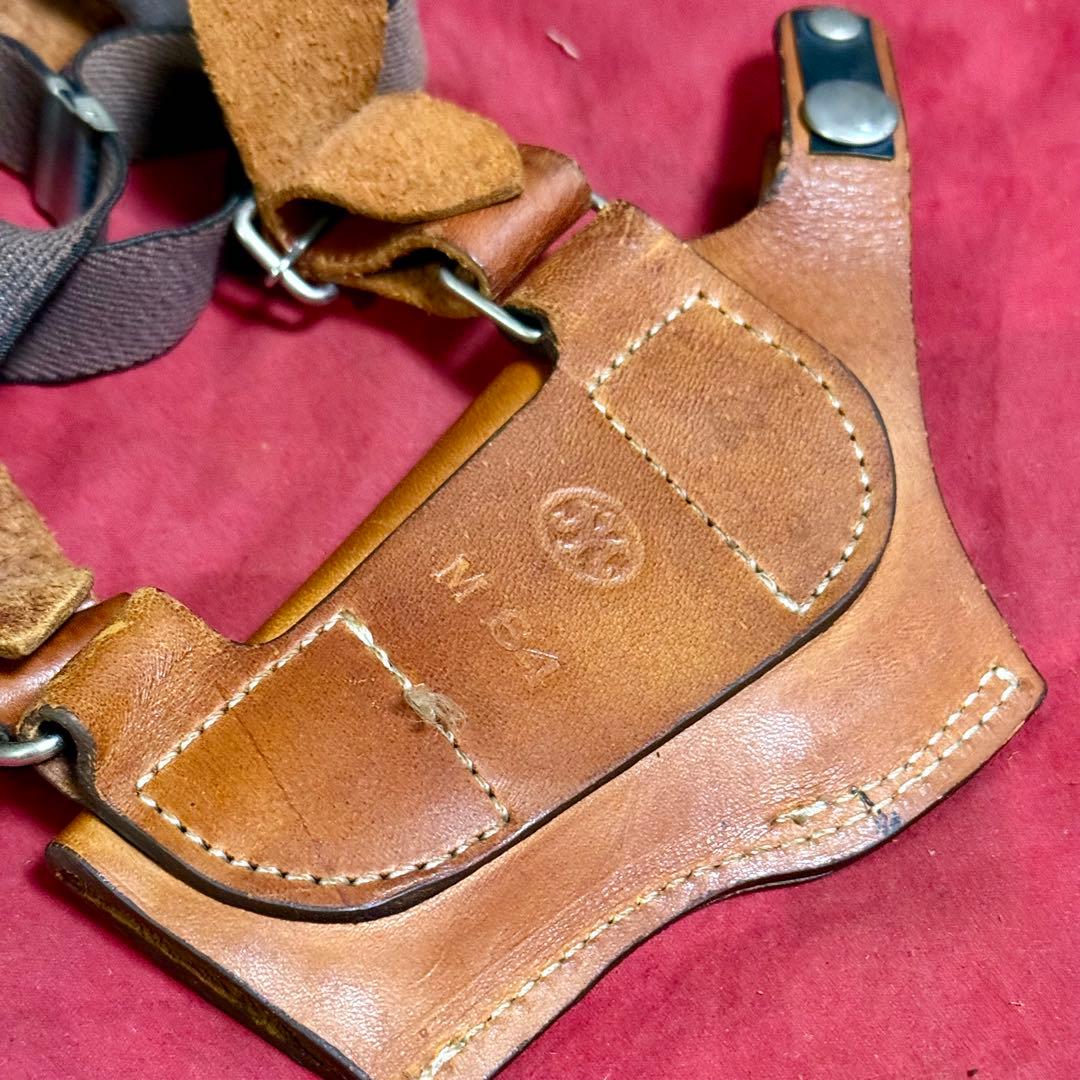 マルシン 革製 ショルダー ホルスター 中型オートマチック ベレッタM84