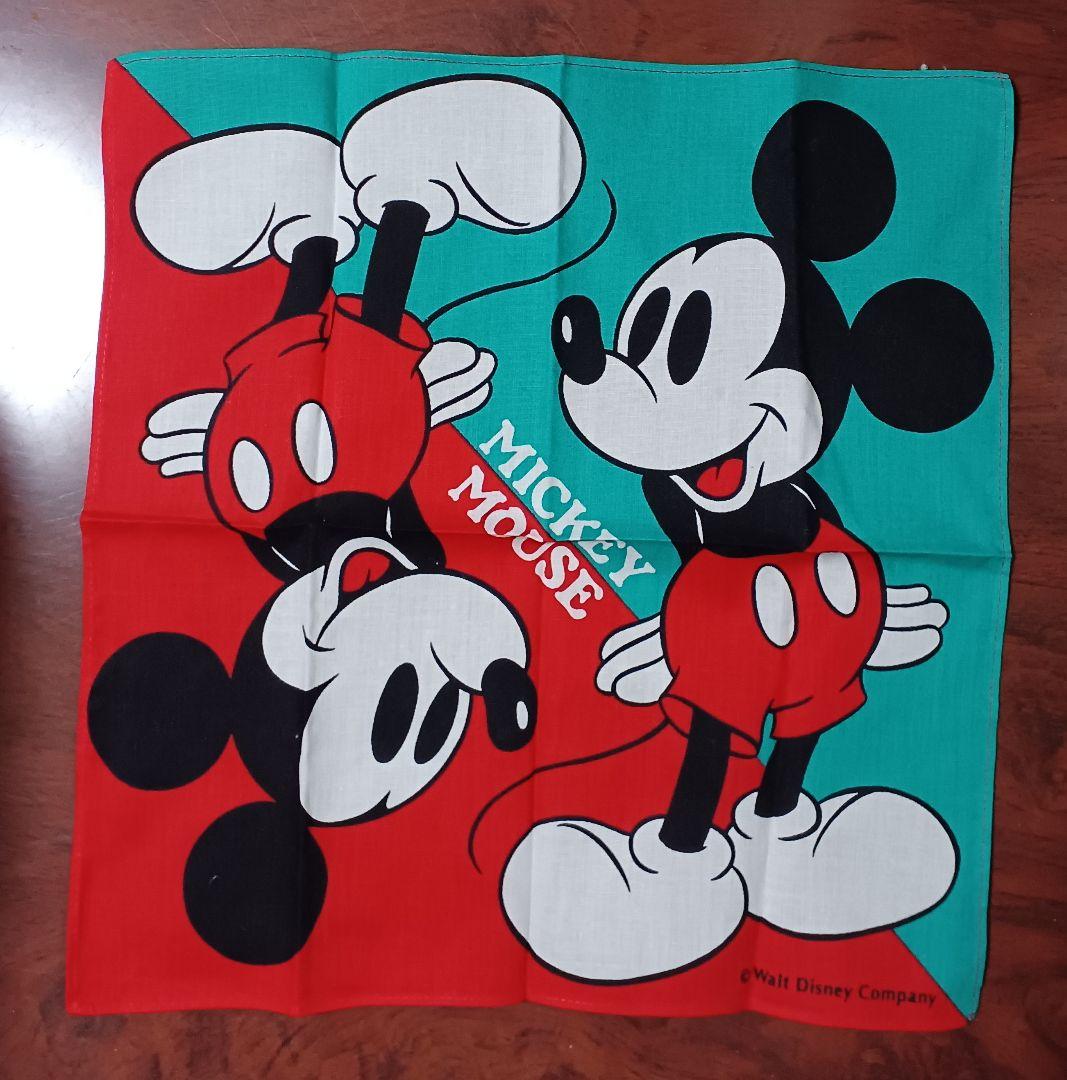 ディズニー　Disney　ミッキーマウス　ハンカチ　まとめ売り