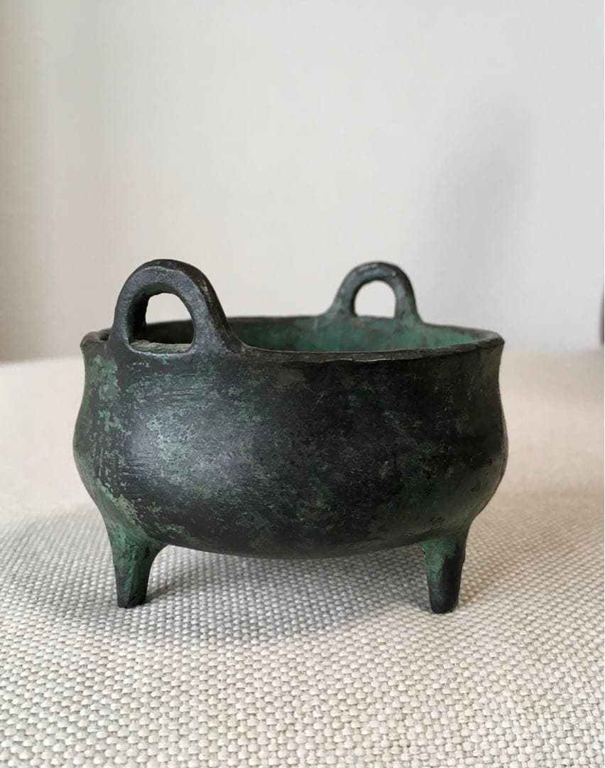 香炉　大明宣德年製 銅香炉 中国古玩 深圳博物馆