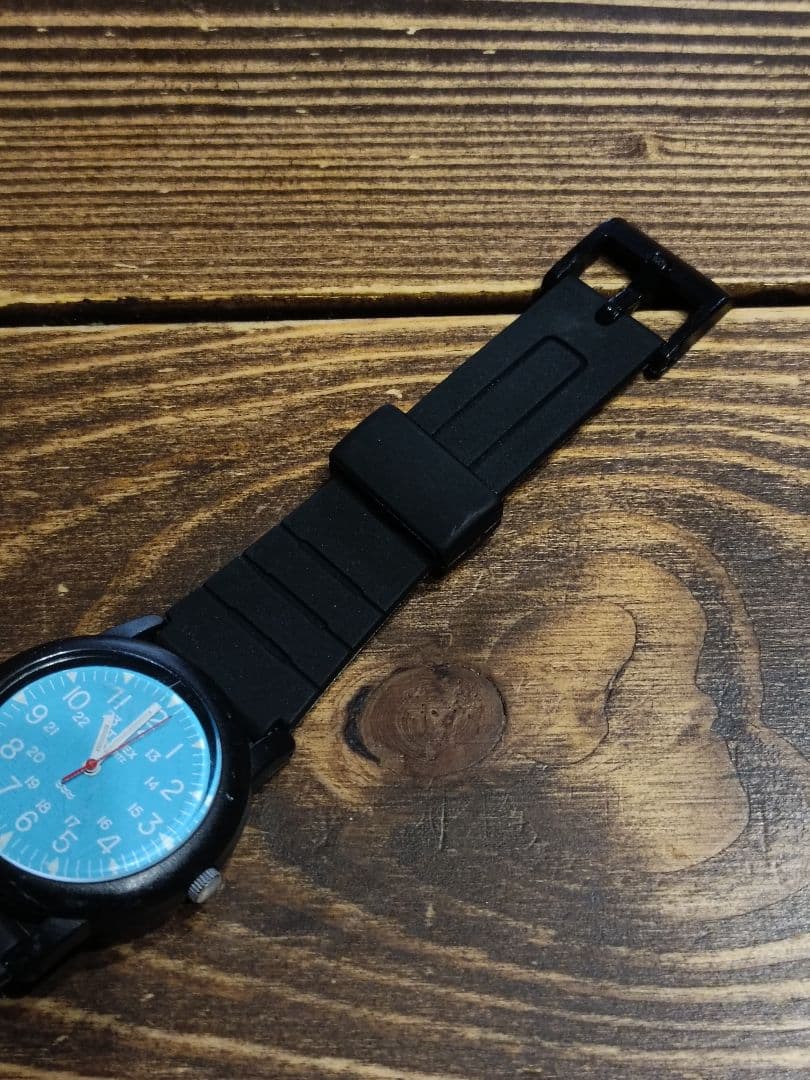 ジ*イ様 TIMEX■キャンパー腕時計■ブルー水色スカイブルー青ライトブルー文字