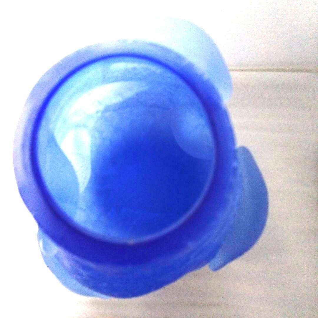 岩田ガラス優しい青銀箔工房作家1点もの花器アート