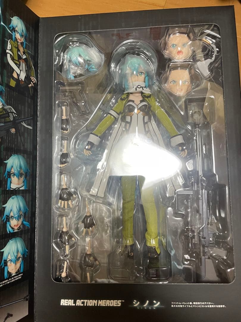 リアルアクションヒーローズRAHソードアート・オンラインIIシノン　美品