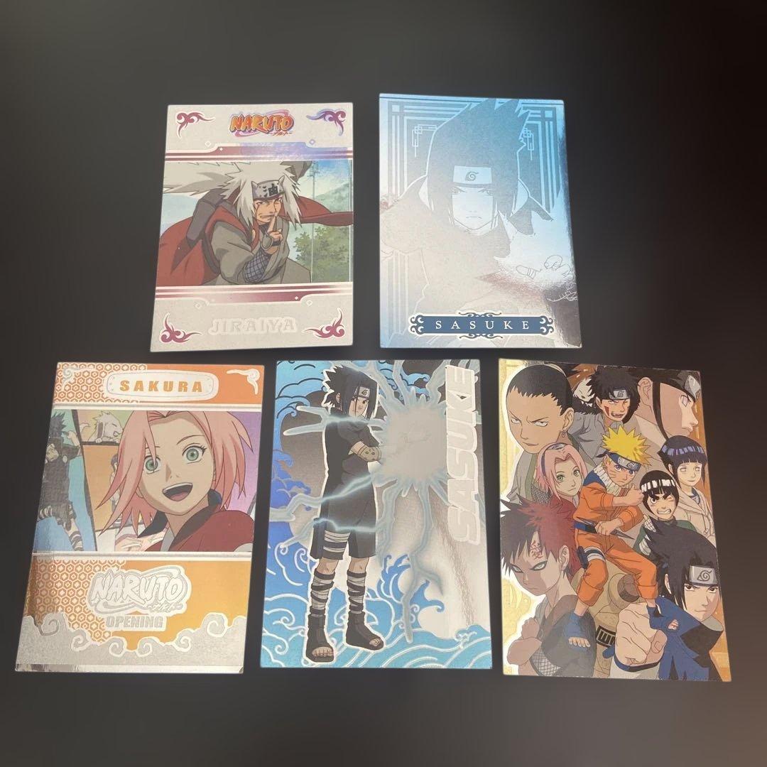 ナルトカード エッチングカード 5枚まとめ売り - メルカリ